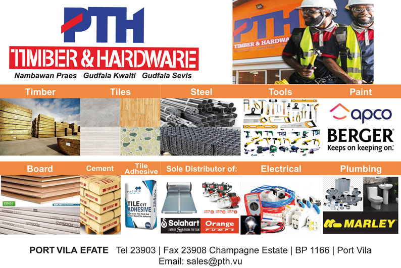 Yellow Pages of Vanuatu Construction & Hardware Hardware Stores