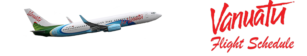 Vanuatu Flight Schedule